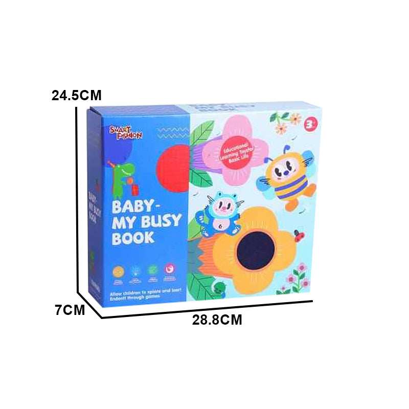 Baby My Busy Book Blue in Kuwait